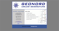 Desktop Screenshot of geonord.pl