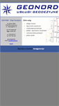 Mobile Screenshot of geonord.pl